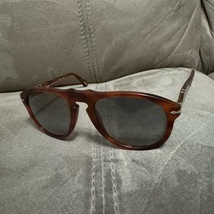 Persol Men’s Terra di Siena Tortoise Sunglasses